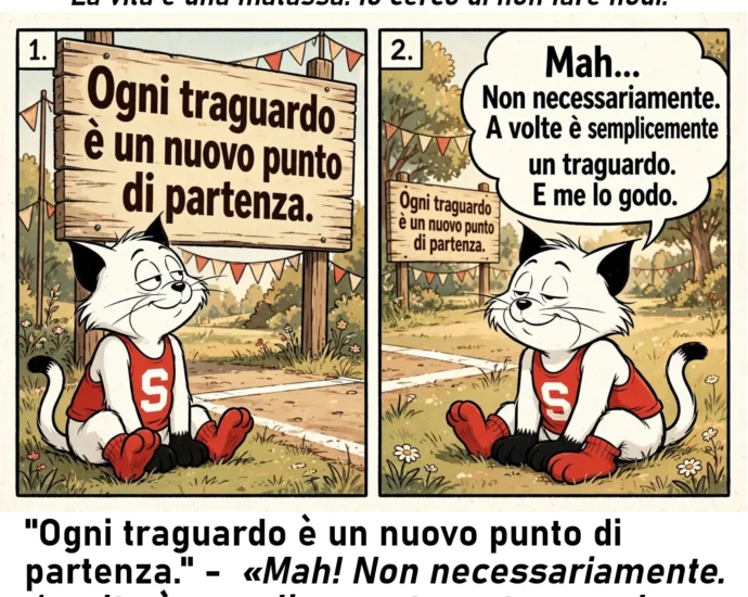 Riflessione del giorno Simplicio e il godersi i traguardi