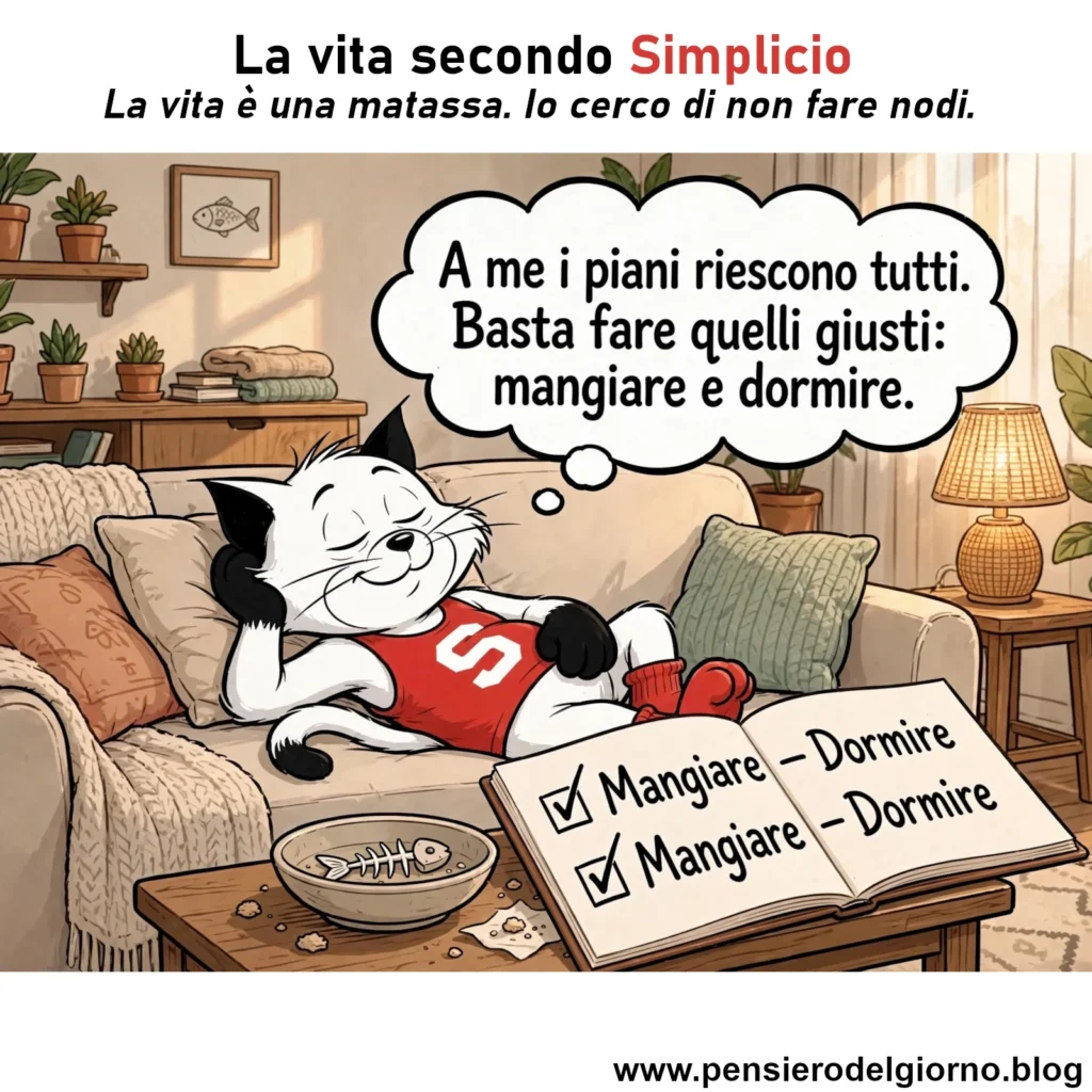 Riflessione del giorno: I piani giusti che riescono secondo Simplicio