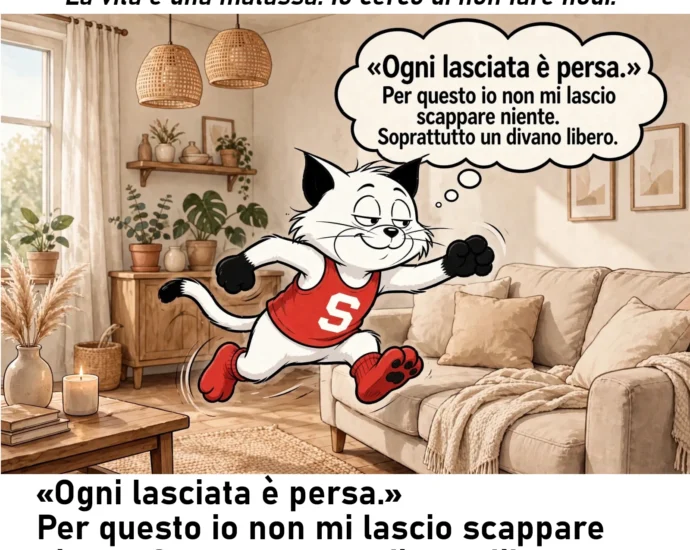Riflessione del giorno: secondo Simplicio. Ogni lasciata è persa.