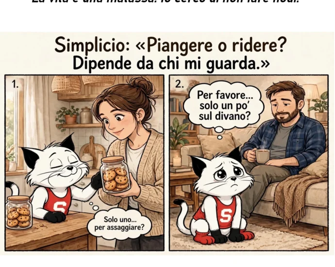 Riflessione del giorno di Simplicio: Piangere o ridere dipende
